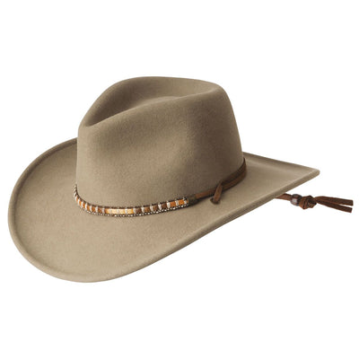 Crushable Bailey Wind River Columbia Hat - Putty - Korvel