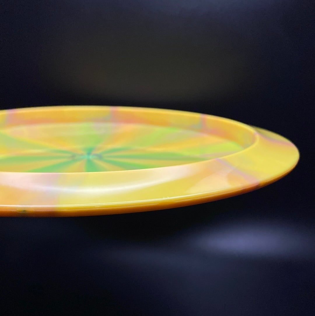 Swirly Apex Longhorn - Custom RAD Skull Stamp Disc