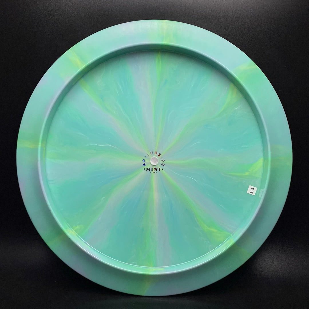 Swirly Apex Longhorn - Custom RAD Skull Stamp Disc