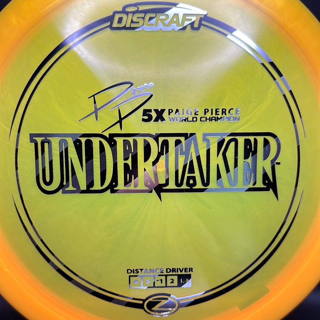 Z Line Undertaker - Paige Pierce 5x Signature Series Disc