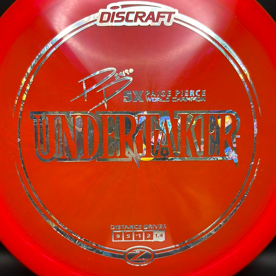 Z Line Undertaker - Paige Pierce 5x Signature Series Disc