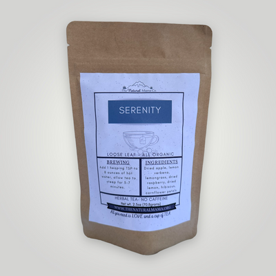 Serenity Herbal Tea - Natural Calm & Relaxation - Korvel