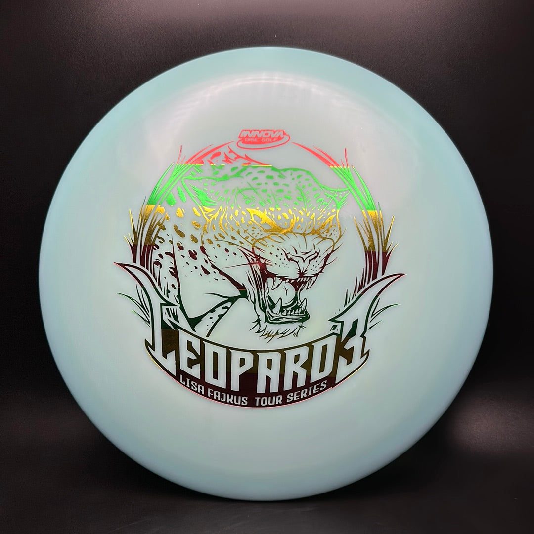 Swirly Star Leopard3 - Disque de la série Tour de Lisa Fajkus 2020