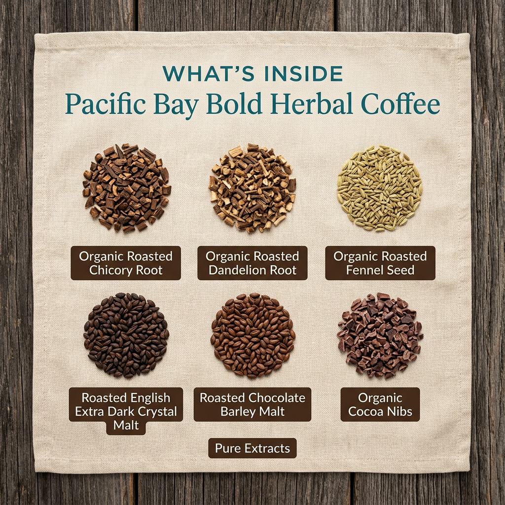 Café herbal intenso Pacific Bay