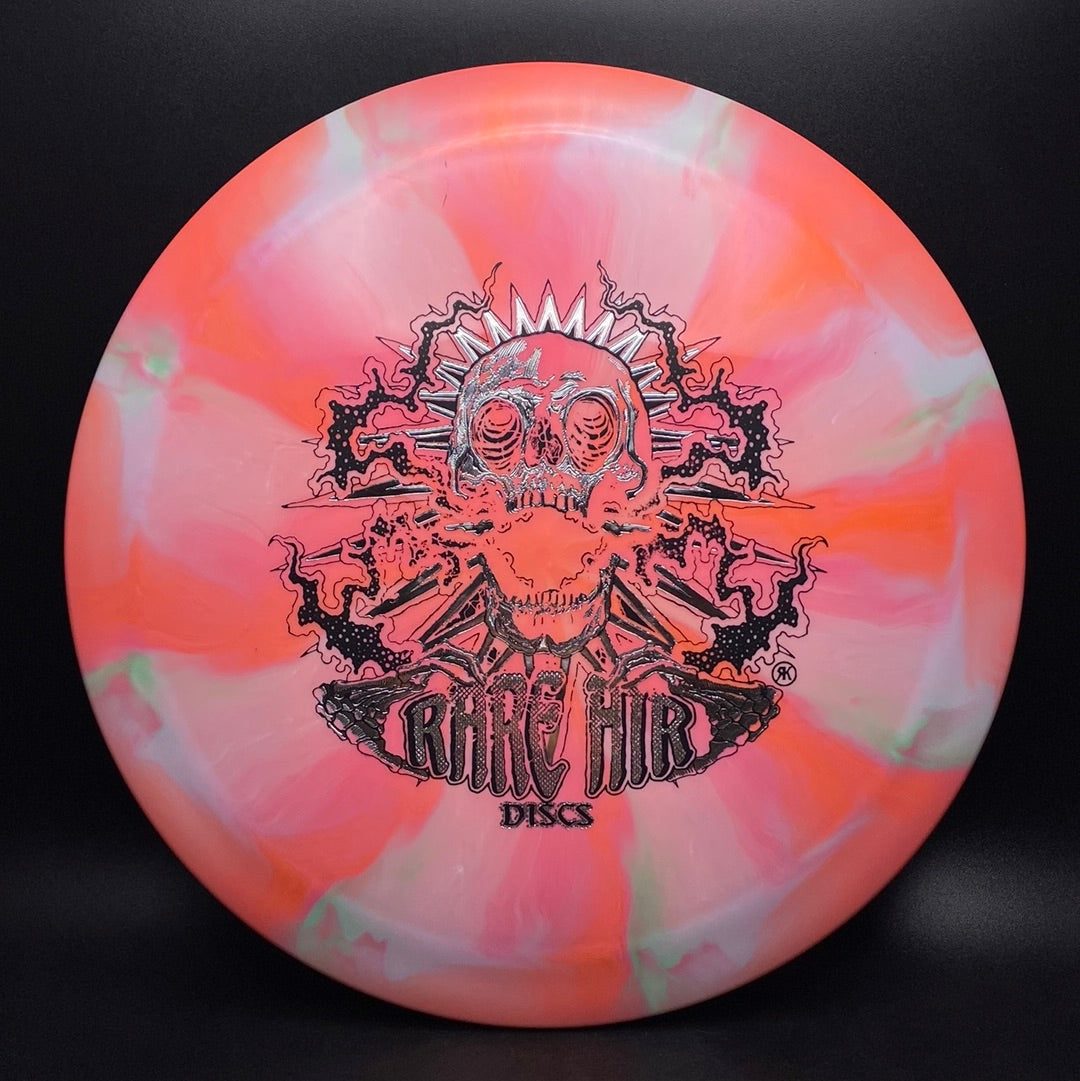 Swirly Apex Longhorn - Custom RAD Skull Stamp Disc