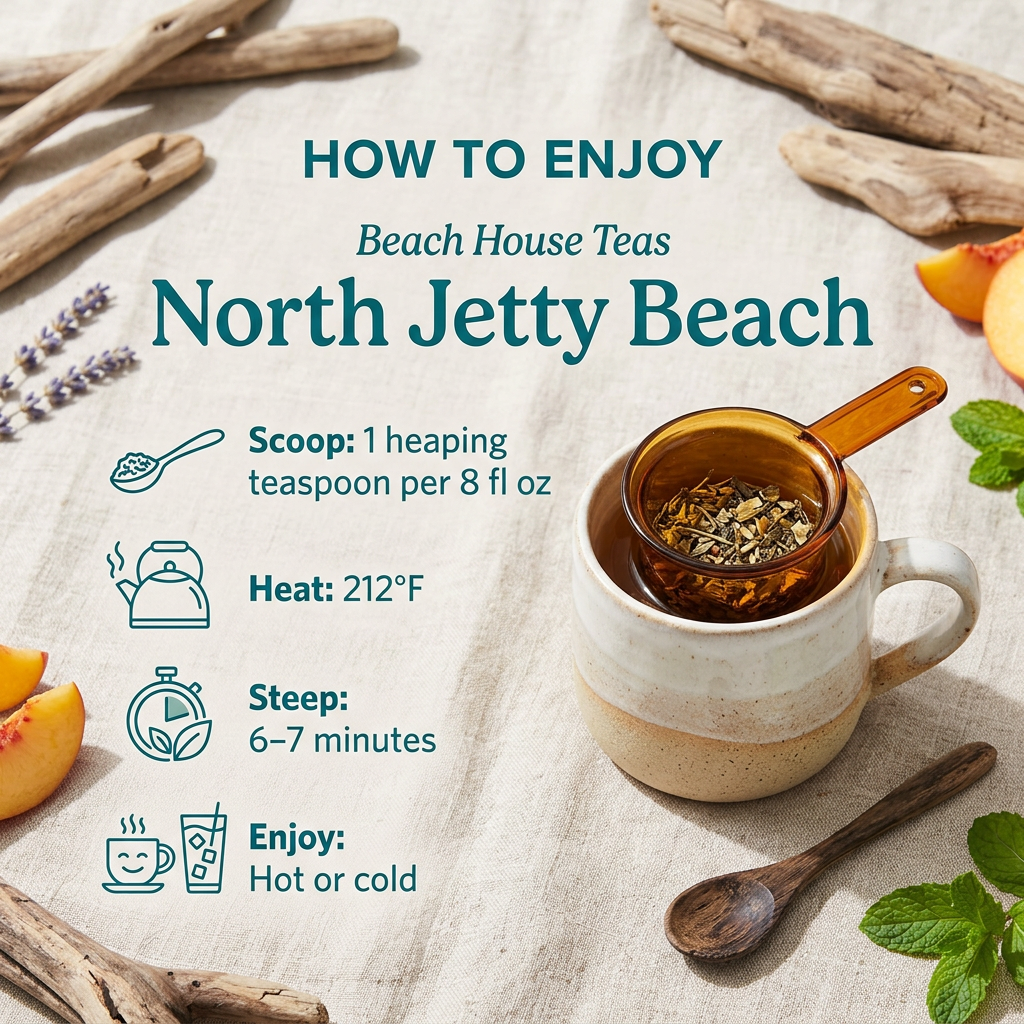 North Jetty Beach Organic Loose Leaf Tea