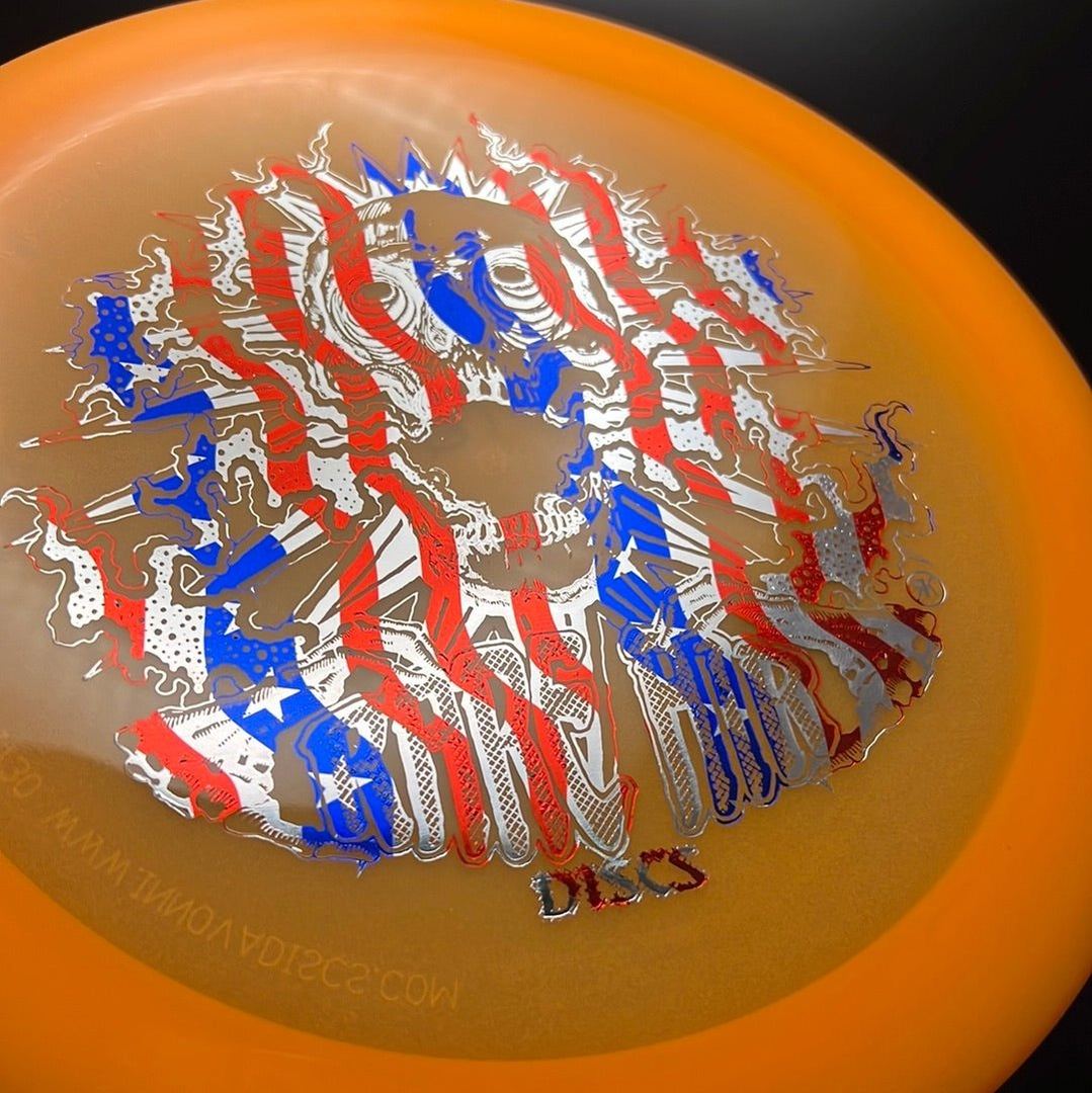 Limited Edition Color Glow Sabot - Custom Rare Air Discs Stamp - Korvel