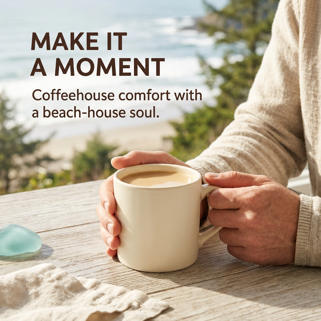 Café À la Beach Herbal Brew - Caffeine-Free Delight
