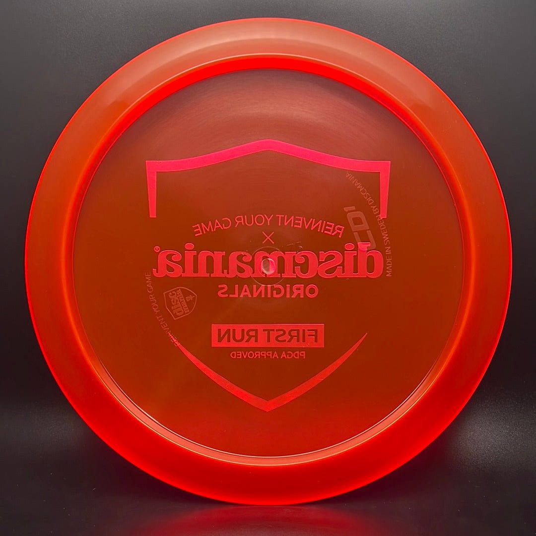 C-Line CD1 - Première Édition - Disque de Golf Rouge