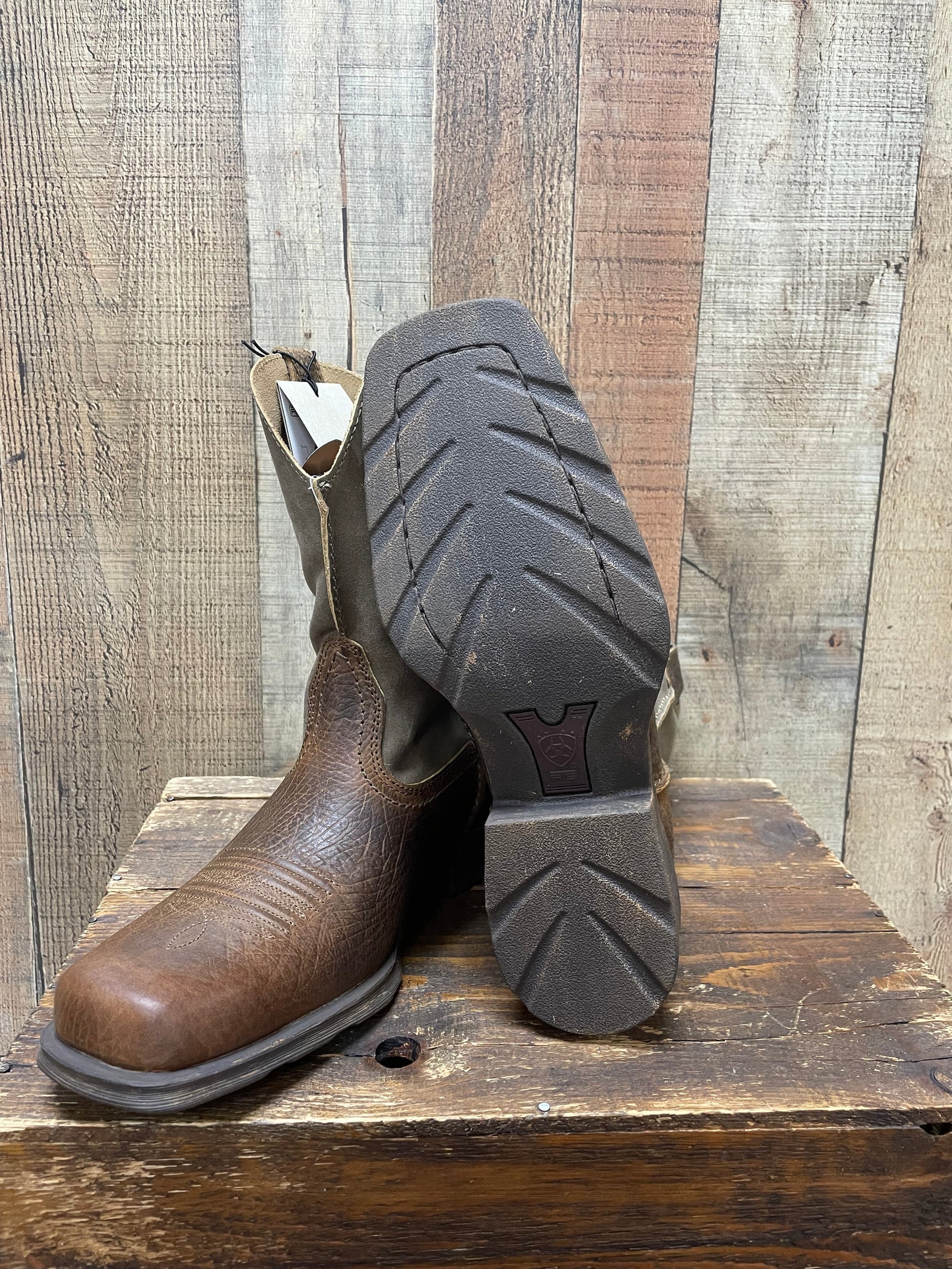 Ariat Rambler Men's Square Toe Boots - Earth/Brown - Korvel