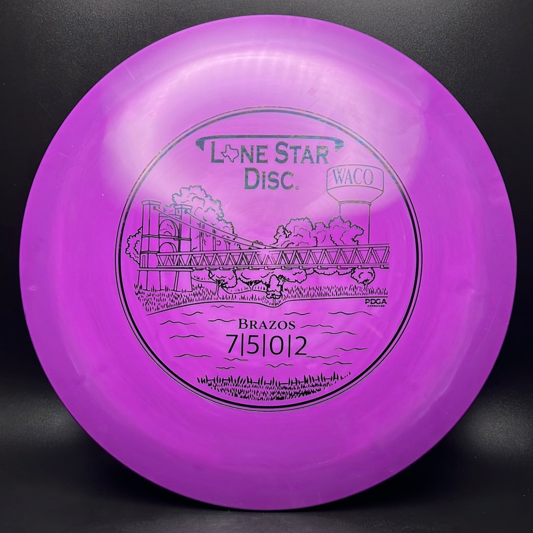 Alpha Brazos - Waco Bridge Stamp Disc Golf Driver