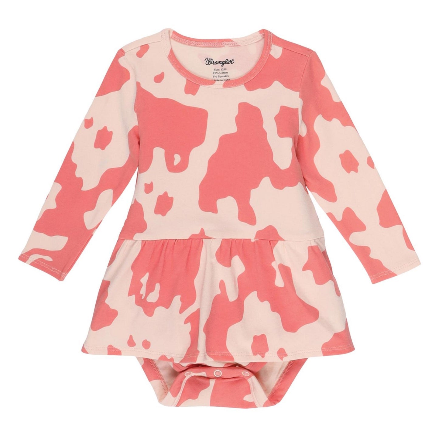 Adorable Cowprint Infant Onesie by Wrangler - Korvel