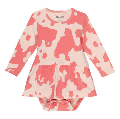 Adorable Cowprint Infant Onesie by Wrangler - Korvel