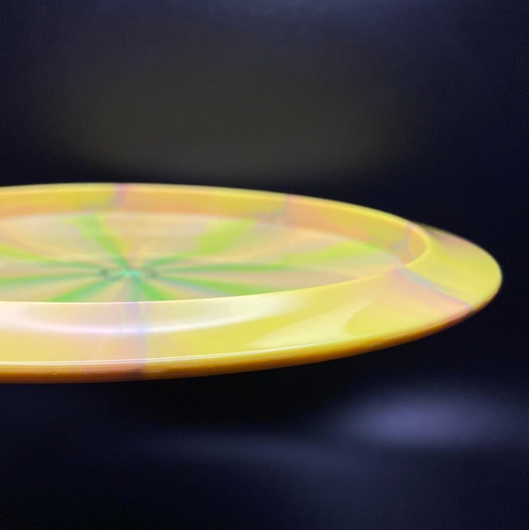 Swirly Apex Longhorn - Custom RAD Skull Stamp Disc
