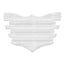 Enhanced Airflow White Flair Strips for Equine Performance - Korvel