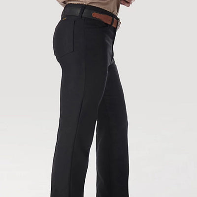 Stylish Black Wrangler Wrancher Pants for Men - Korvel