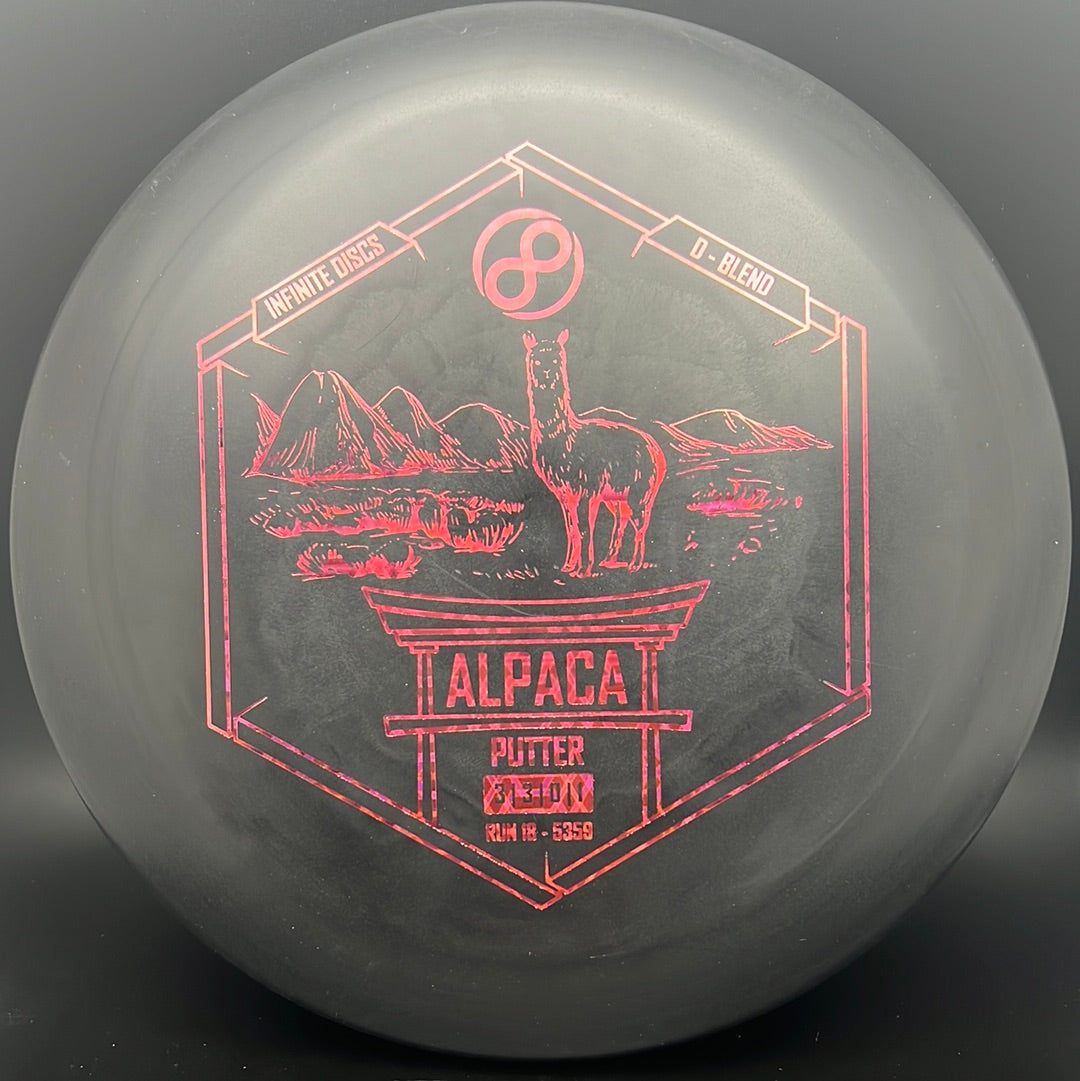 Alpaca D-Blend Putter - Premium Disc Golf Experience