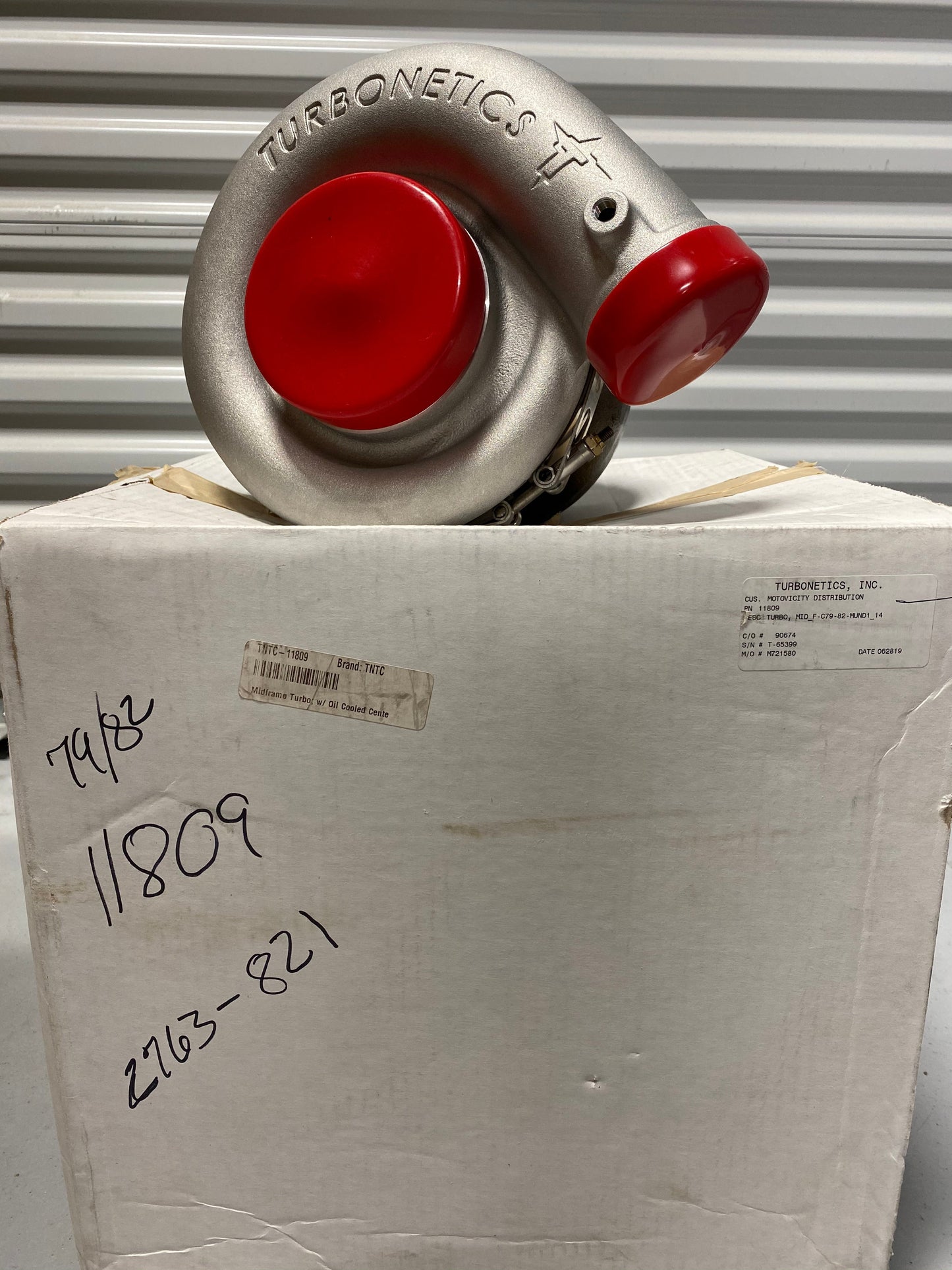 Turbo Turbonetics 7982 Midframe avec roulement à billes en aluminium