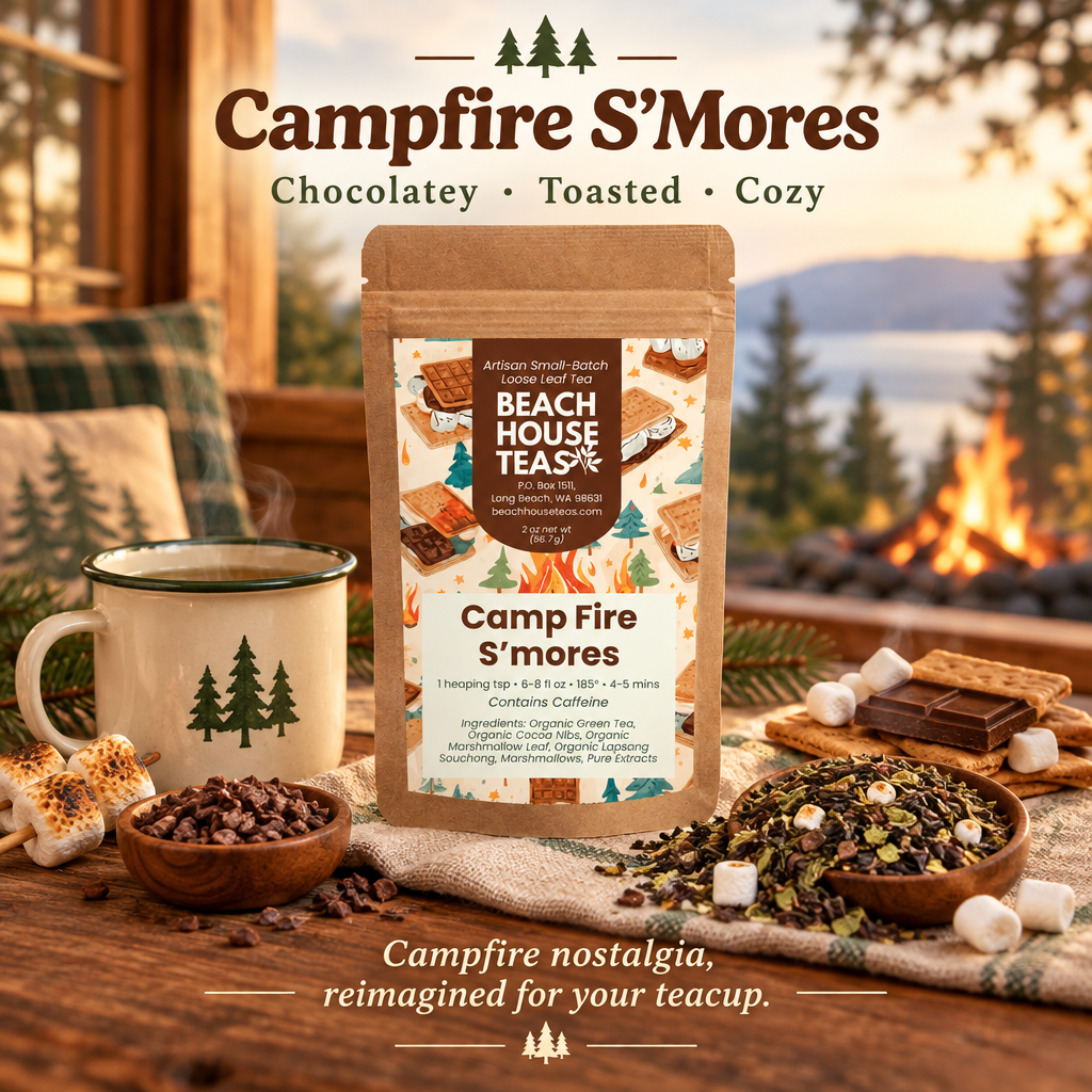 Té S'Mores en fogata