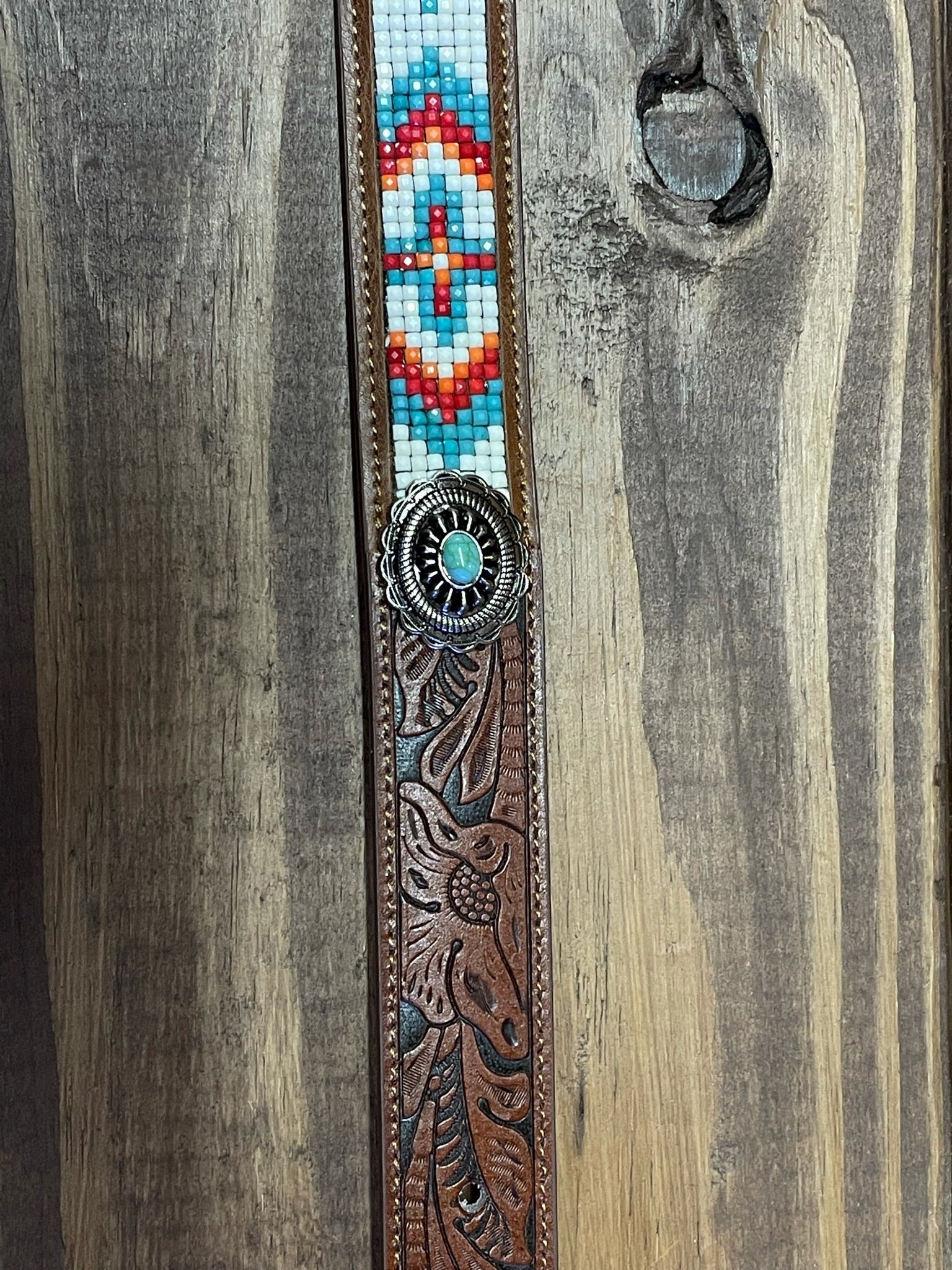 Colorful Beaded Cross Belt for Kids | Angel Ranch - Korvel