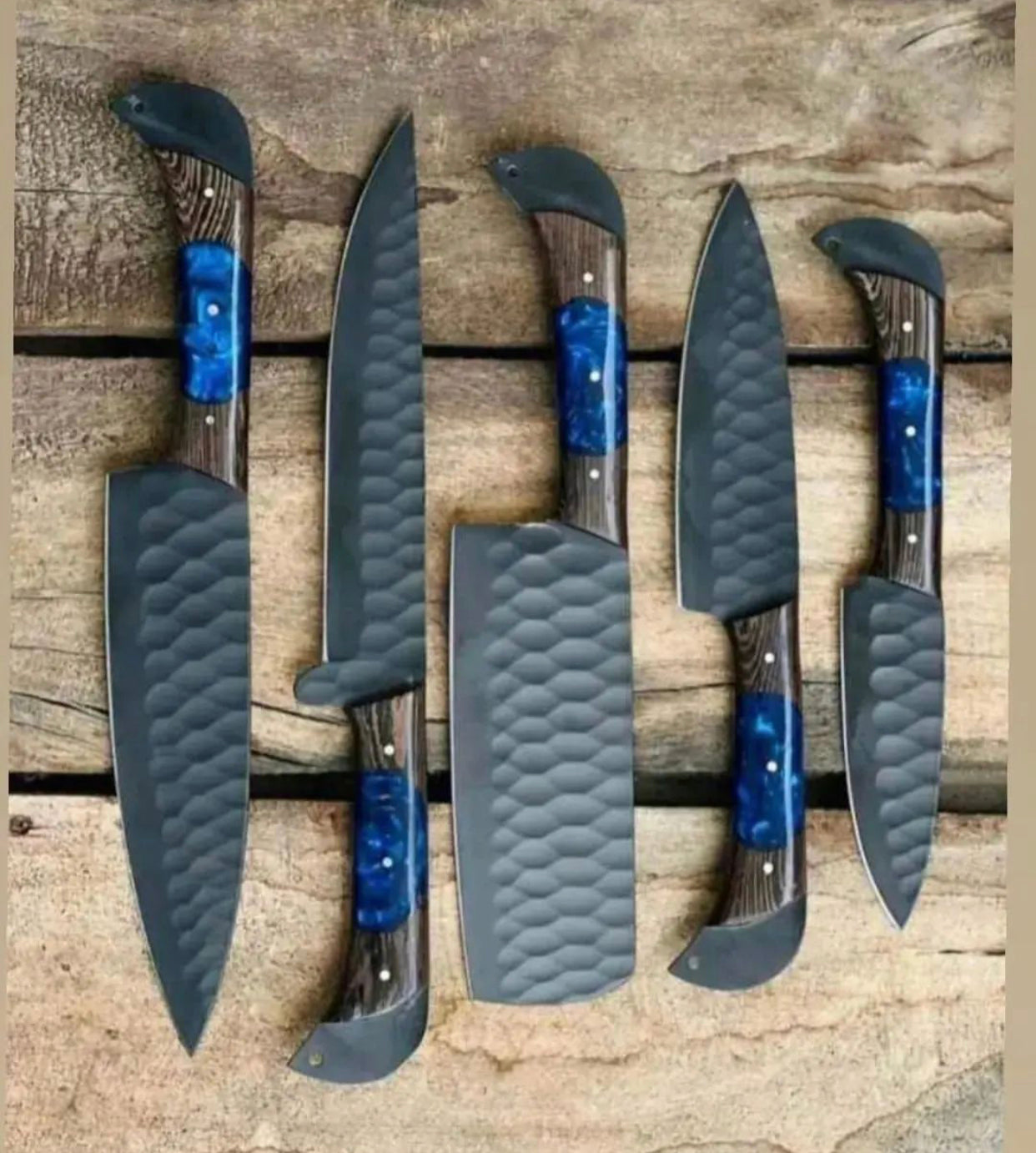 Artisan D2 Forged Steel Kitchen Knife Collection - Korvel