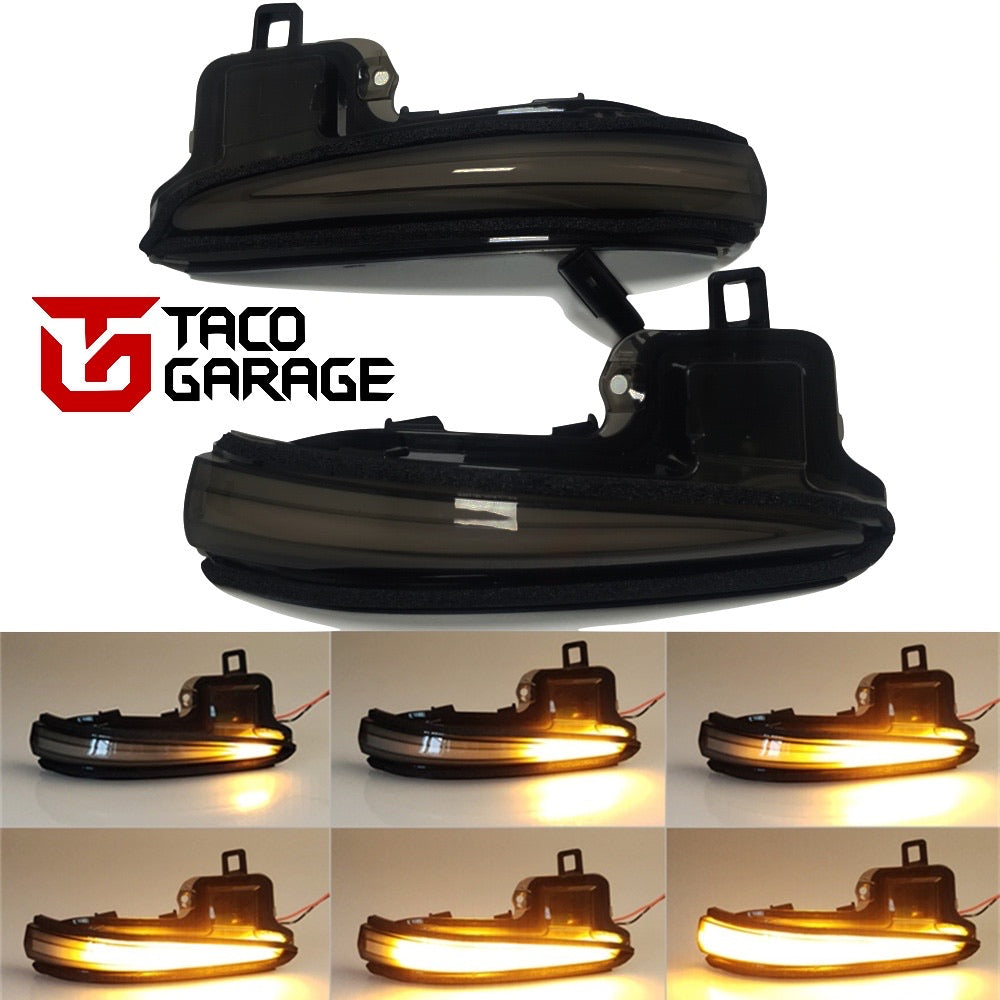 Toyota Tacoma Smoked Sequential Mirror Turn Signal - Korvel