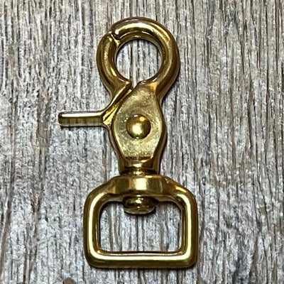 Premium 3/4" Solid Brass Scissor Snap for Versatile Tack Use - Korvel