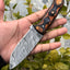 Premium Handmade Damascus Steel Survival Knife - Korvel