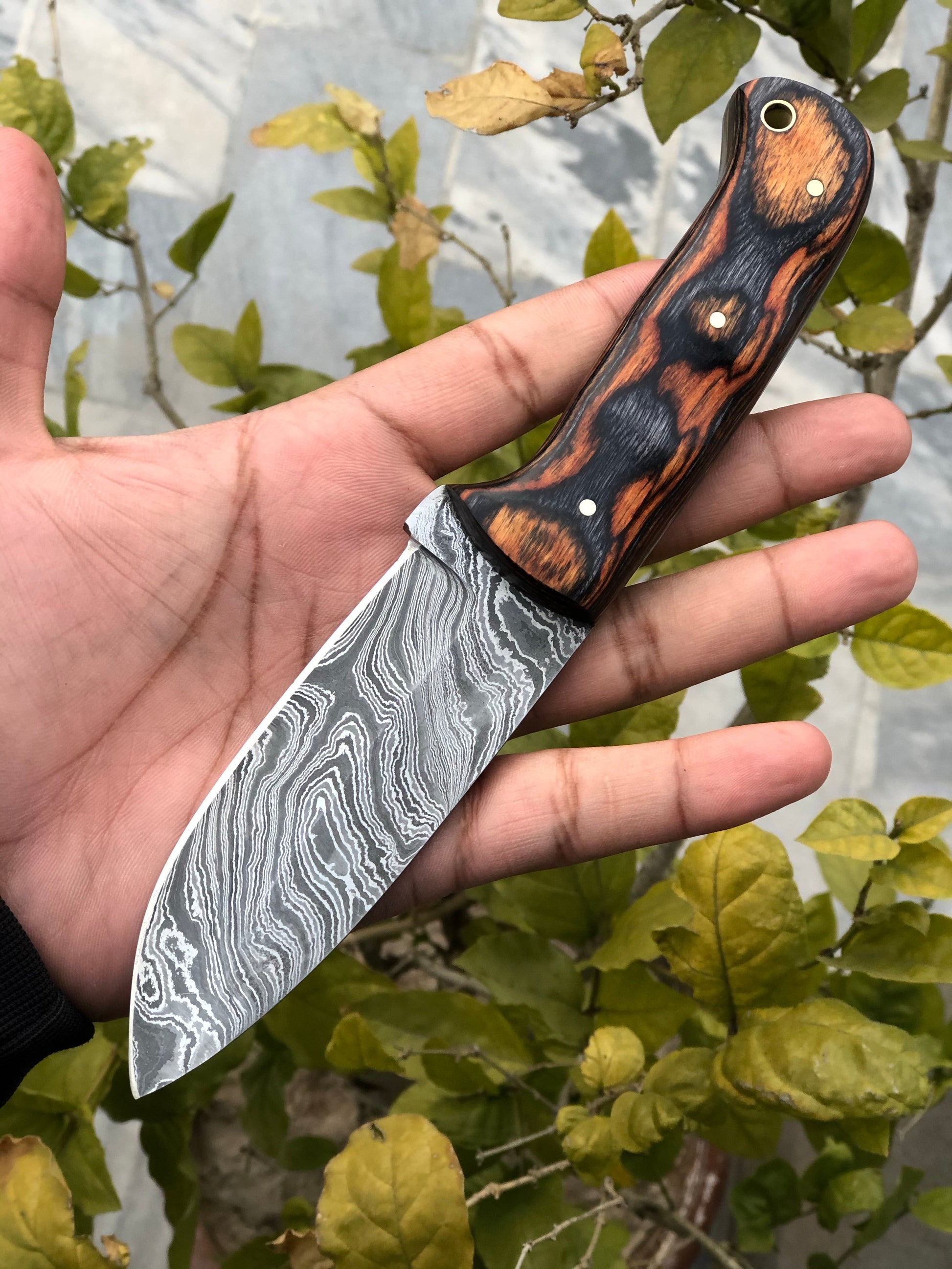 Premium Handmade Damascus Steel Survival Knife - Korvel