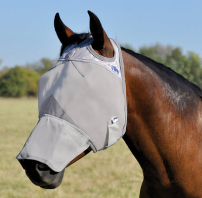 Crusader Extended Nose Fly Mask for Horses - Korvel