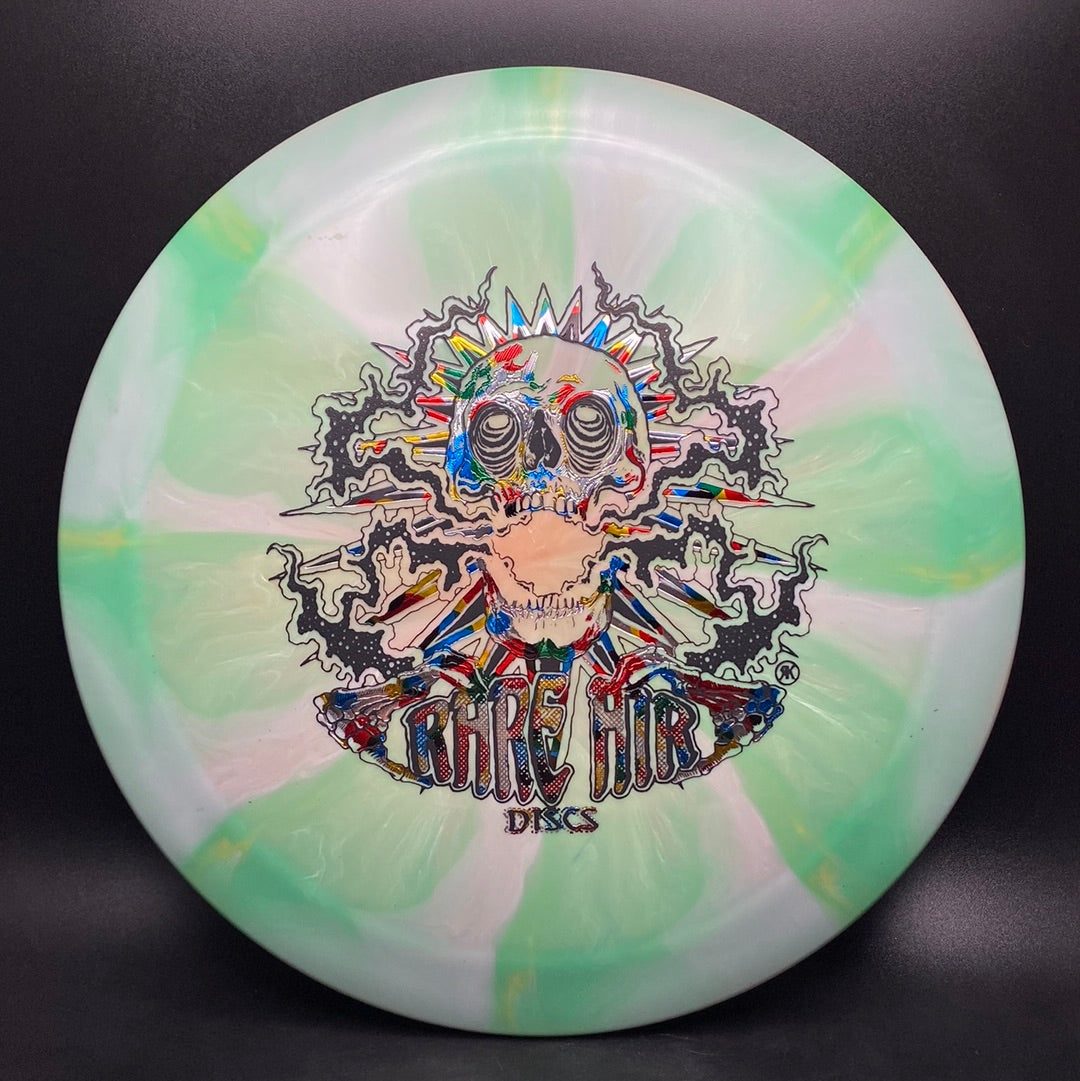 Swirly Apex Longhorn - Custom RAD Skull Stamp Disc