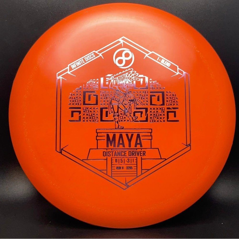 Maya I-Blend Disc Golf Driver - Run 11