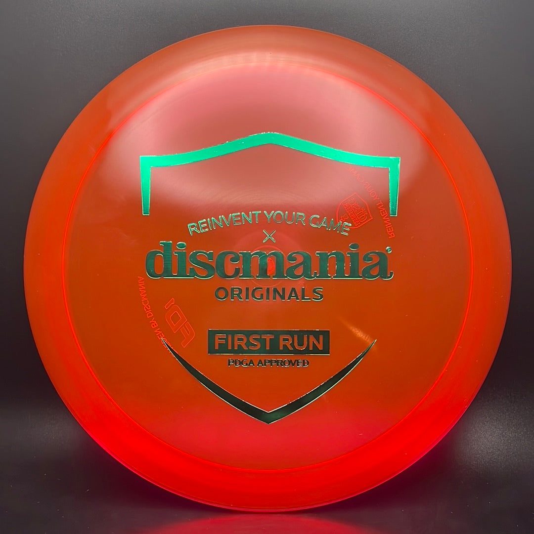 C-Line FD1 - Première Course - Disque de Golf Originals Rouge