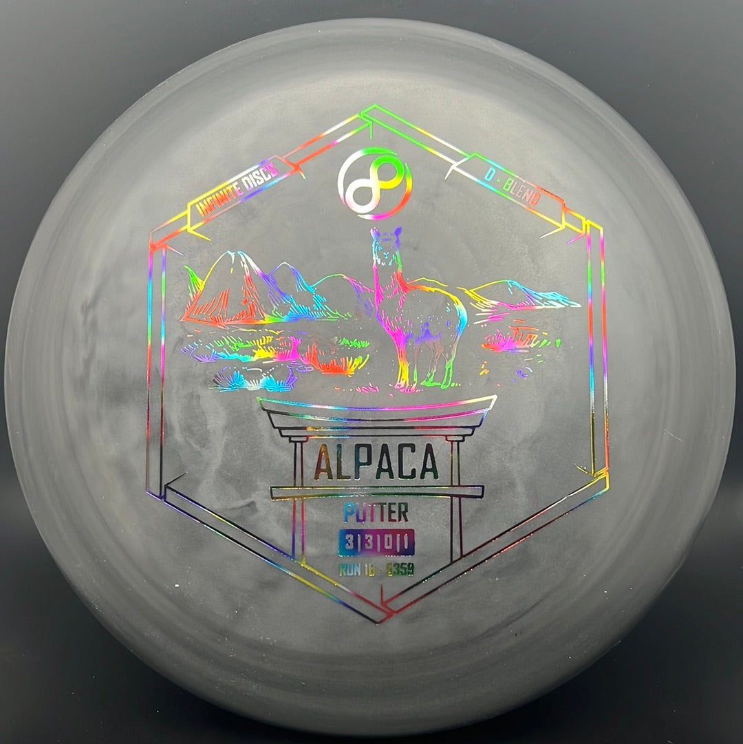 Alpaca D-Blend Putter - Premium Disc Golf Experience
