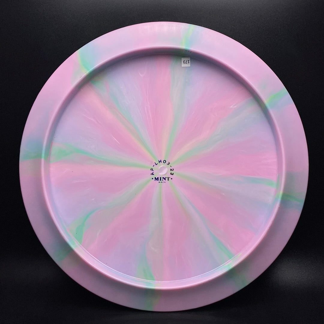 Swirly Apex Longhorn - Custom RAD Skull Stamp Disc