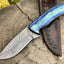Premium Damascus Steel Deer Skinning Knife for Hunters - Korvel