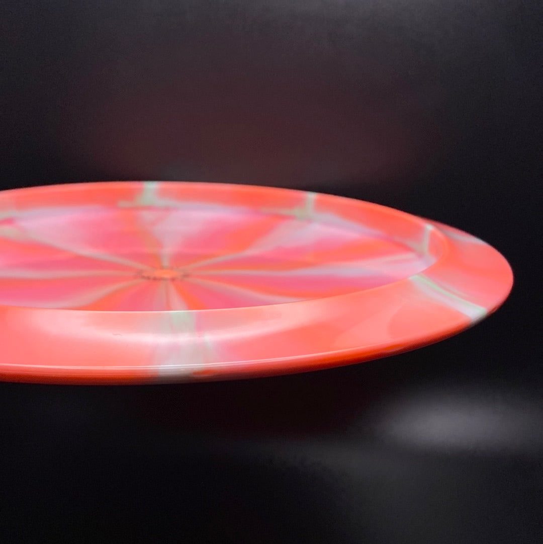 Swirly Apex Longhorn - Custom RAD Skull Stamp Disc