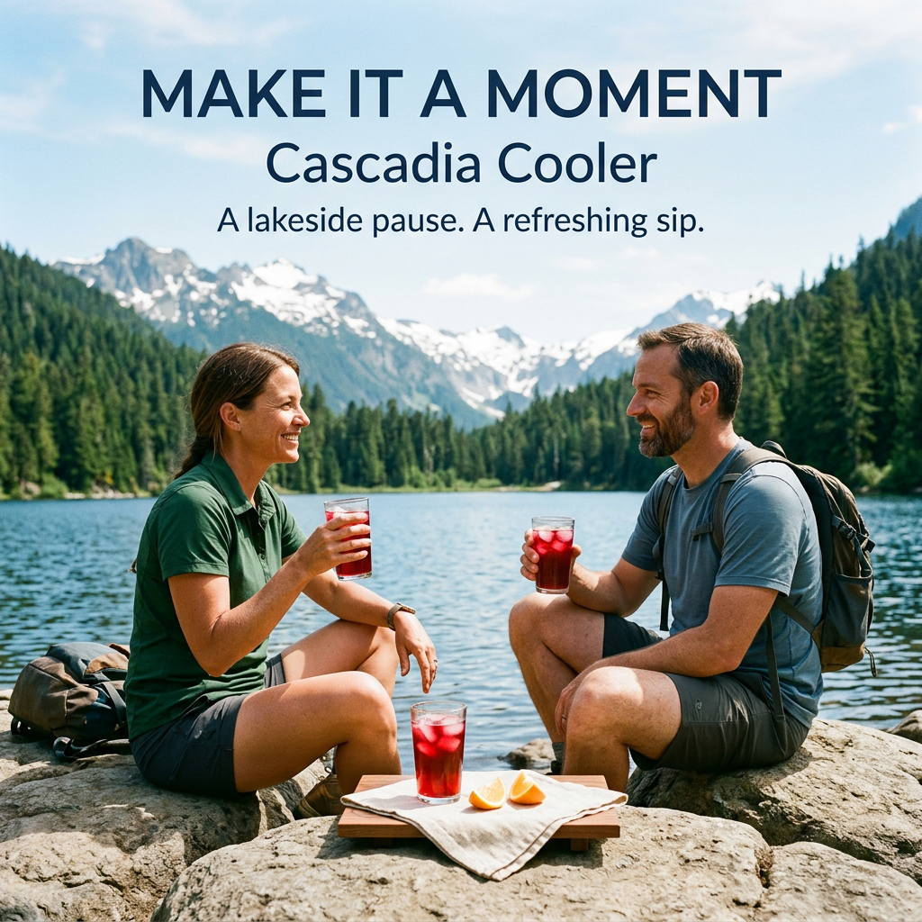 Cascadia Cooler Iced Blend Tea