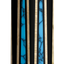 K2 KLSE11 Billiard Cue with Black and Turquoise Design - Korvel