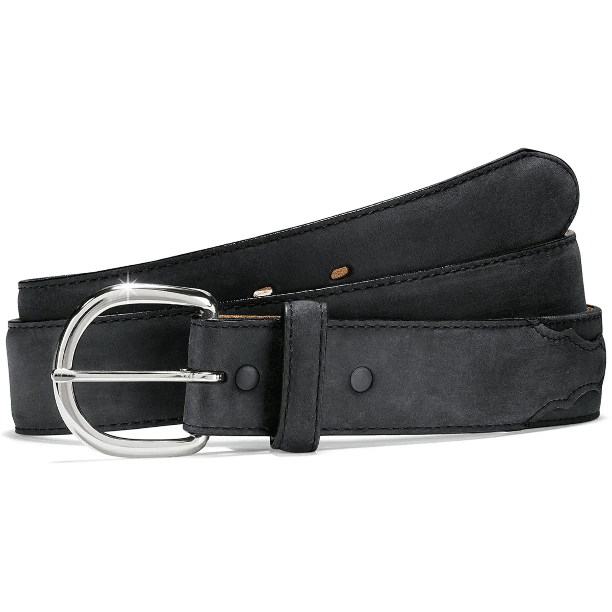 Timeless Black Western Belt for Men - Korvel
