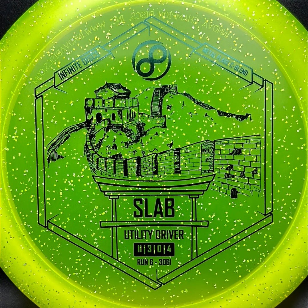 Metal Flake C-Blend Slab Disc Golf Driver