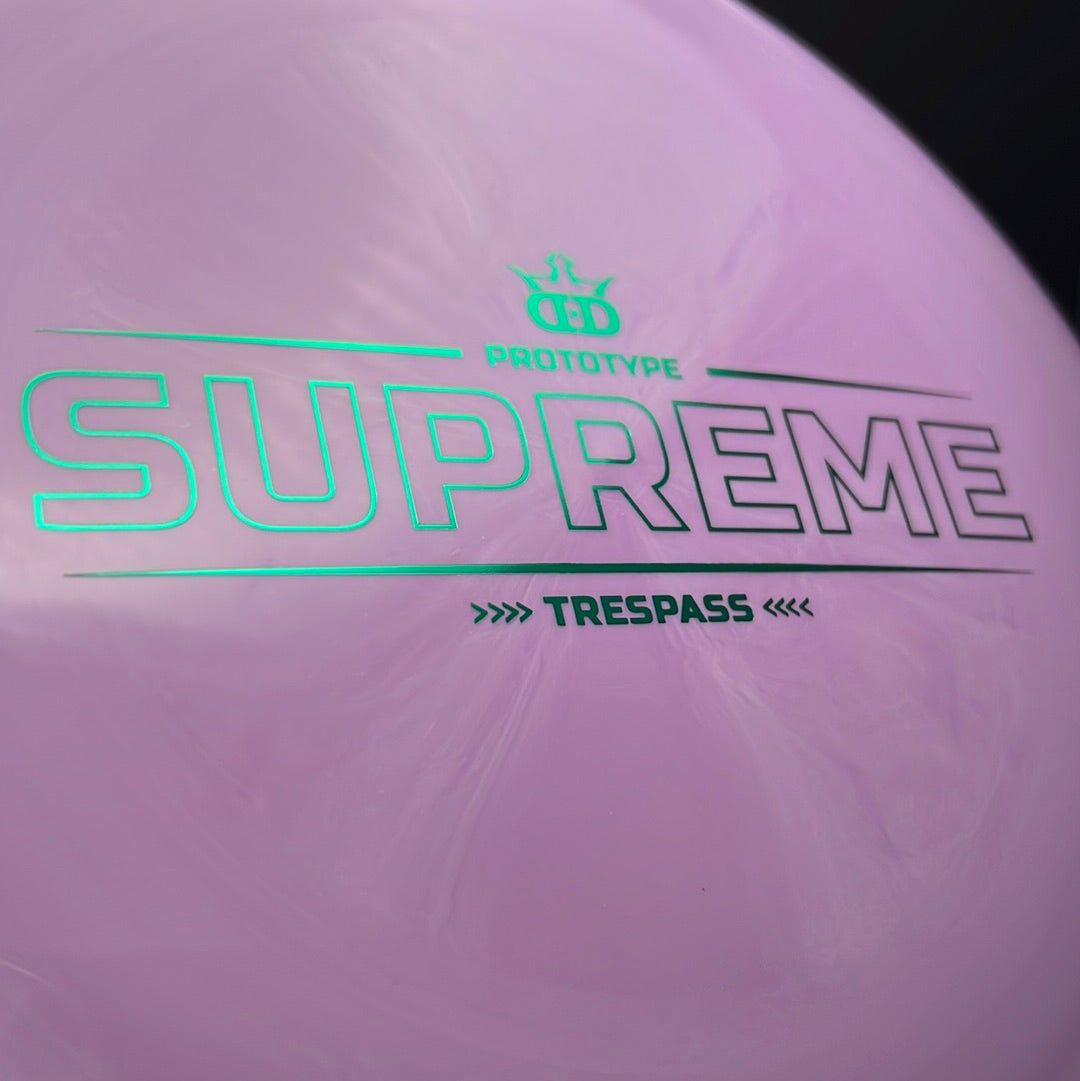 Supreme Trespass - Prototype Disc Golf Driver