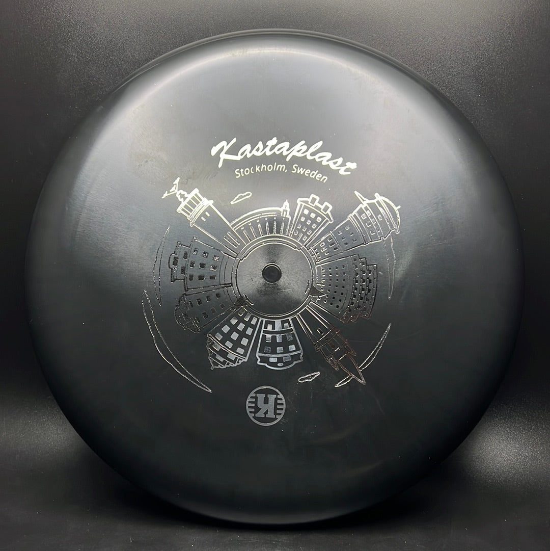K1 Reko - All Black - Limited Stockholm Stamp Disc Golf Putter