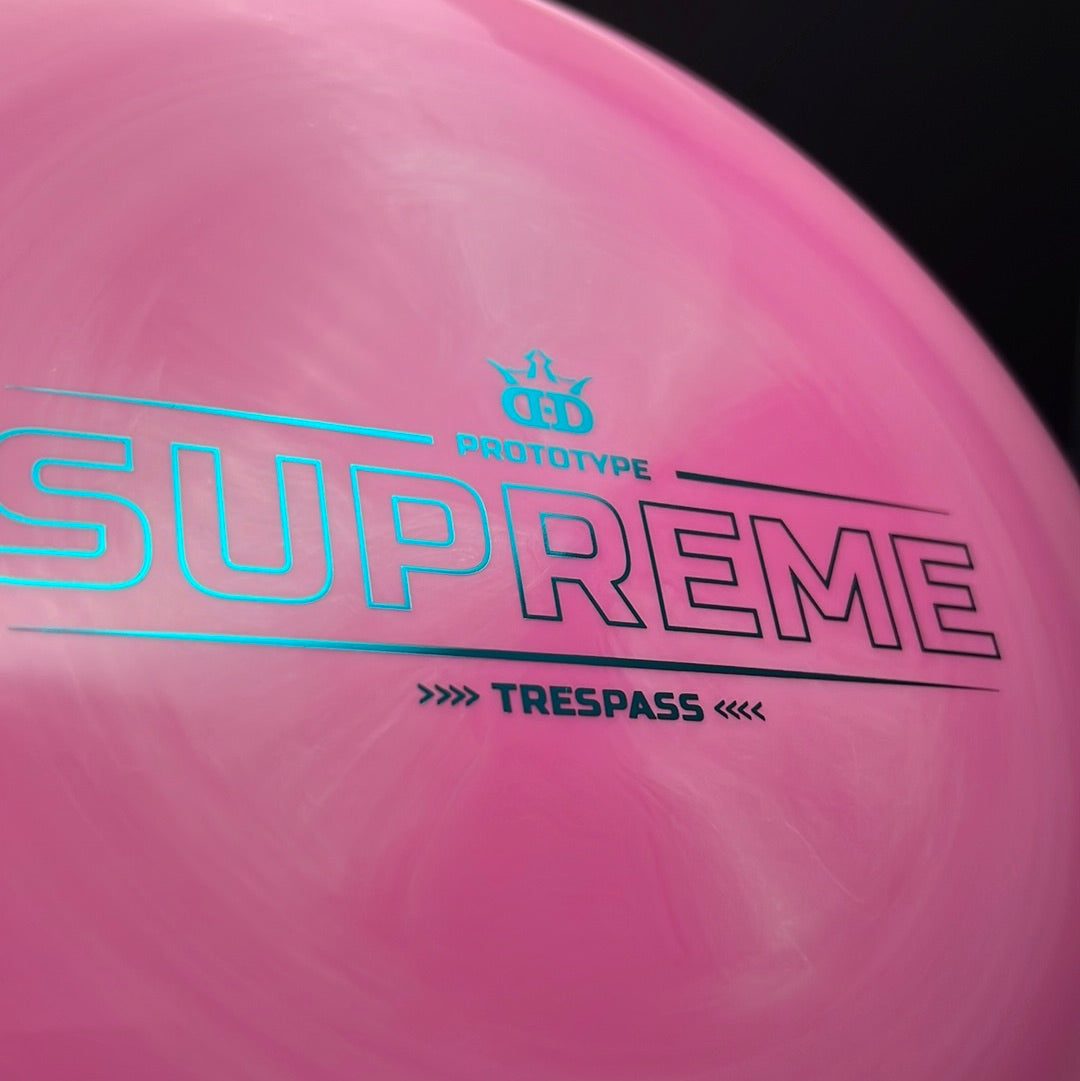 Supreme Trespass - Prototype Disc Golf Driver