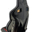 SPDZ1 T1R Racing Seats - Black & Red Leather/Suede