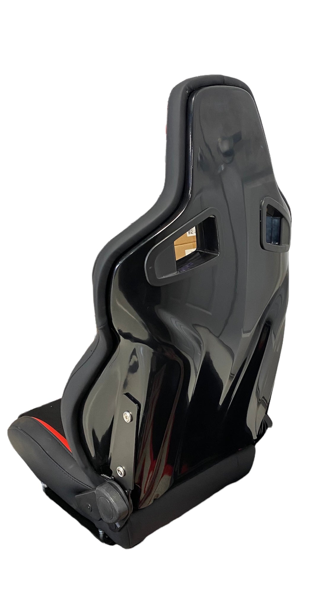 SPDZ1 T1R Racing Seats - Black & Red Leather/Suede