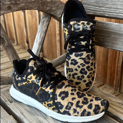 Ariat Women's Leopard Print Fusion Sneakers - Korvel
