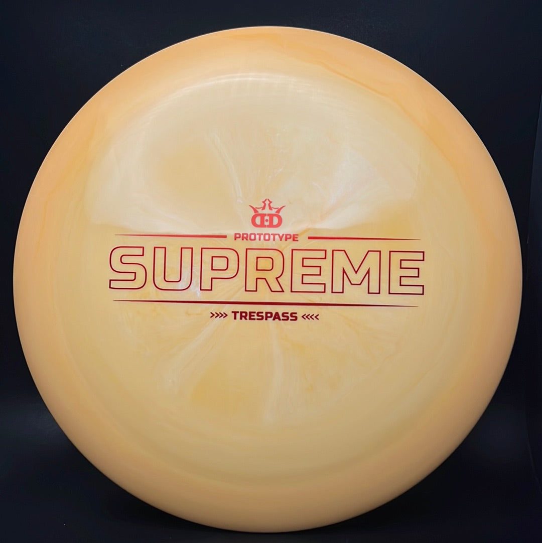 Supreme Trespass - Prototype Disc Golf Driver