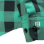 Titan Performance Shirt - Black/Green Plaid Long Sleeve - Korvel
