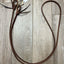 Premium 8ft Harness Leather Roping Rein with Water Loops - Korvel